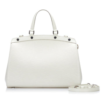 Louis Vuitton Epibu GM Handbag Shoulder Bag M40334 Yvoire White Leather Women's LOUIS VUITTON