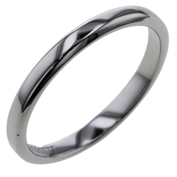 VAN CLEEF & ARPELS Toujours Marriage Width approx. 2.5mm Ring VCARA89600 Platinum PT950 No. 14 Men's