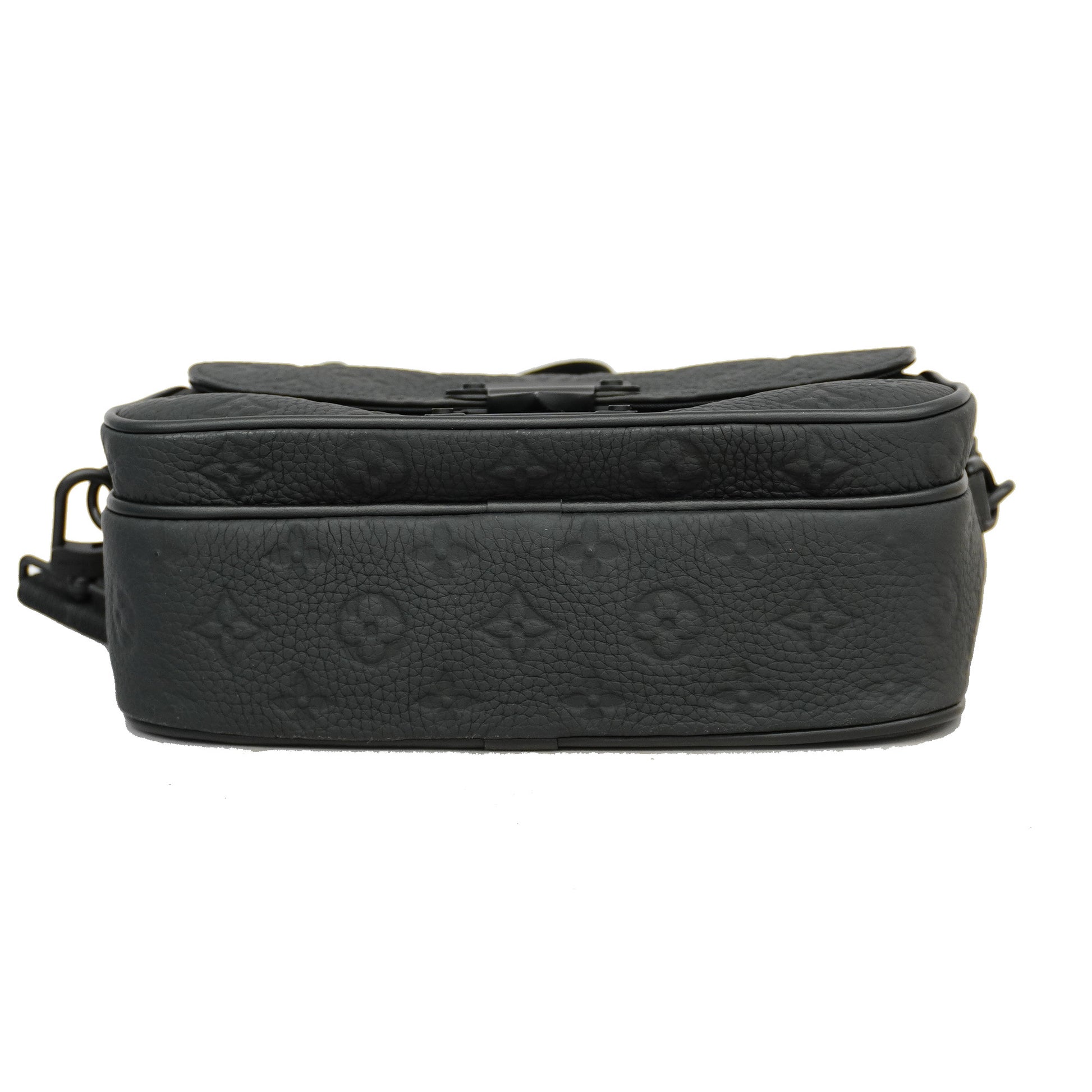 Shop Louis Vuitton MONOGRAM Classic S Lock Messenger Bag Black M58489 by  LUXARIO