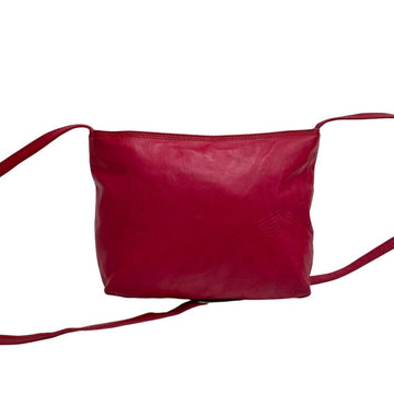 LOEWE Anagram Logo Nappa Leather Genuine Mini Shoulder Bag Pochette Sacoche Pink