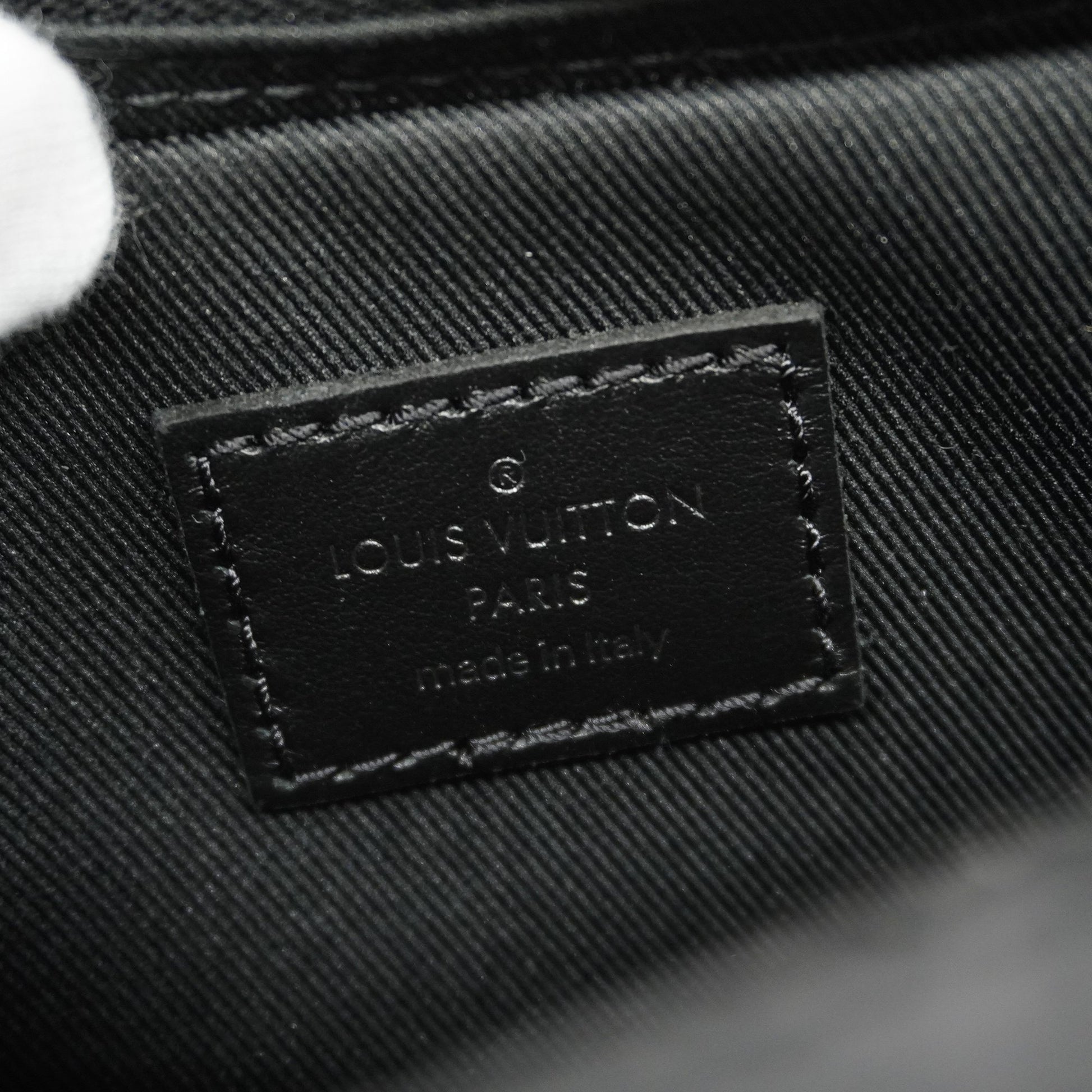 Louis Vuitton® S-lock Vertical Wearable Wallet Eclipse. Size in