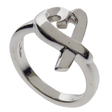 TIFFANY Rubbing Heart Ring / Silver Ladies  & Co.