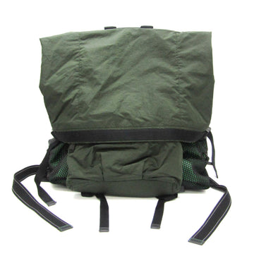 BOTTEGA VENETA 571596 VBOU1 3343 Men's Nylon Backpack Dark Green