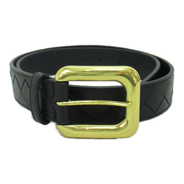 BOTTEGA VENETA Intrecciato belt Black Calfskin [cowhide] 734910V2Q81101980