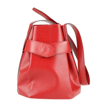 LOUIS VUITTON Sac De Paul PM Shoulder Bag M80207 Epi Leather Castilian Red