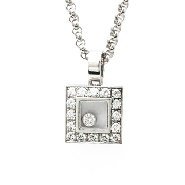 CHOPARD Happy Diamond 79/2896 White Gold [18K] Diamond Men,Women Fashion Pendant Necklace [Silver]