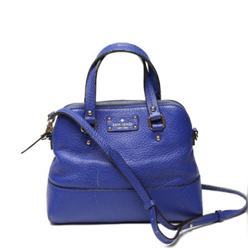 KATE SPADE Shoulder 2WAY Blue Handbag