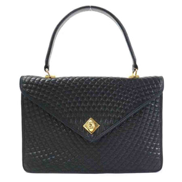 BALLYBarry  handbag quilted leather black gold ladies