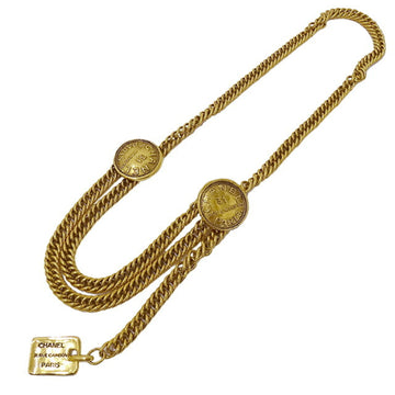 CHANEL Belt Women's Gold Sealing Wax Chain