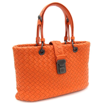 Bottega Veneta Handbag Intrecciato Orange Goatskin Ladies Mini BOTTEGA VENETA