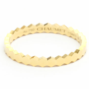 Chaumet Be My Love Honeycomb Ring Yellow Gold (18K) Fashion No Stone Band Ring