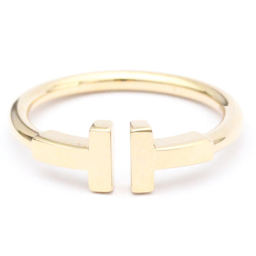 TIFFANY T Wire Ring Pink Gold [18K] Fashion No Stone Band Ring Pink Gold