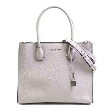 MICHAEL KORS handbag shoulder bag leather gray ladies