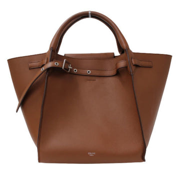 CELINE bag ladies handbag shoulder 2way leather big small brown
