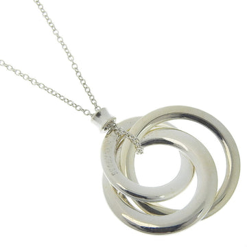 TIFFANY 1837 Interlocking Circle 925 Silver Women's Necklace