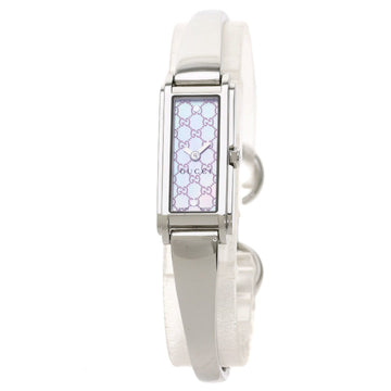 GUCCI YA109 GG Watch Stainless Steel / SS Ladies