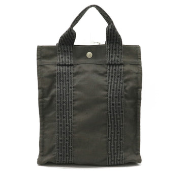 Hermes Yale Line Sac Ad PM Rucksack Backpack Shoulder Bag Canvas Gray