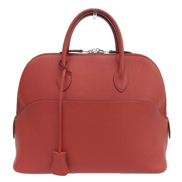 Hermes Bored 31 Vaux Swift Red Bag Women's Handbag  I Engraved