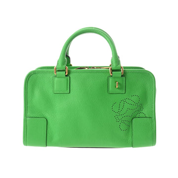 LOEWE Amazona 28 Limited Edition Green Women's Goatskin Handbag