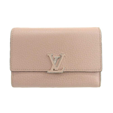 LOUIS VUITTON Portefeuille Capucine Compact Wallet Trifold Pink M62156