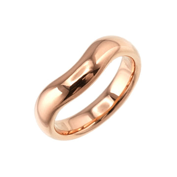 TIFFANY&Co. Curved Band Ring No. 12 K18 PG Pink Gold 750