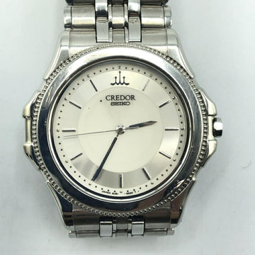 SEIKO Credor watch  CREDOR 8J81-6A20 quartz silver
