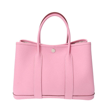 HERMES Garden TPM Pink Palladium Hardware U Engraved [Around 2022] Women's Country Handbag