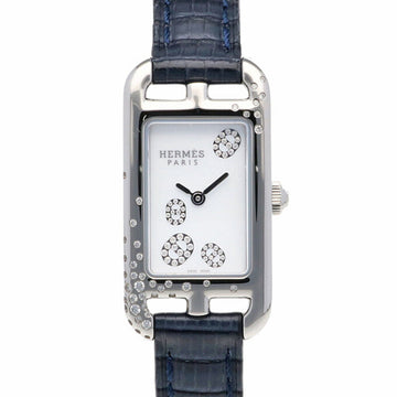 Hermes Nantucket watch stainless steel NA2.132 ladies