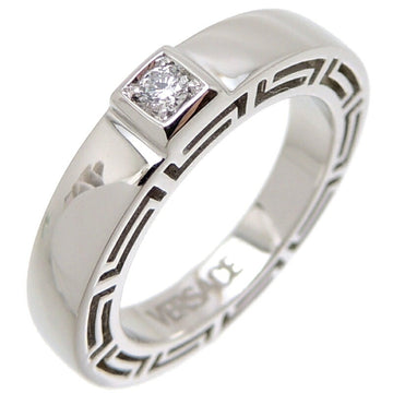 Versace 750WG Diamond Ladies Ring 750 White Gold
