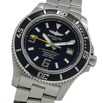 BREITLING Super Ocean 44 A17391 Watch Men's Date Automatic Winding AT Stainless SS OH Polished