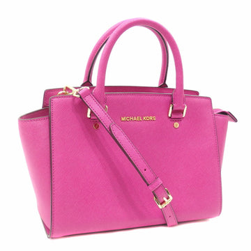 MICHAEL KORS Handbag Ladies Pink Leather AI-1311 Shoulder
