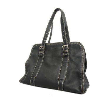 Prada Tote Bag Women's Leather Handbag,Shoulder Bag,Tote Bag Black