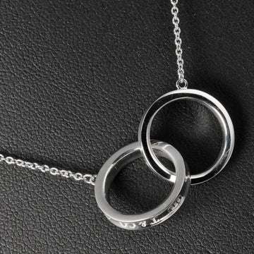 TIFFANY 1837 Interlocking Circle Necklace Silver 925