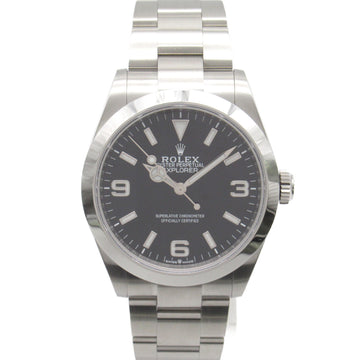 ROLEX Explorer I 40 Random Number Wrist Watch Watch Wrist Watch 224270 Mechanical Automatic Black Stainless Steel 224270