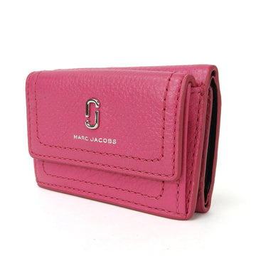 MARC JACOBS Trifold Wallet Compact M0015413 Leather Begonia Pink Ladies  wallet pink