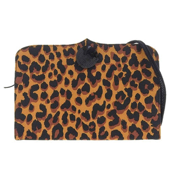 YVES SAINT LAURENT YSL Shoulder Bag Leopard Animal