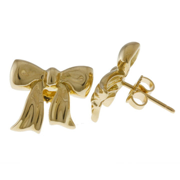 TIFFANY Earrings K18 Yellow Gold Women's &Co.