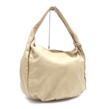 LOEWE Shoulder Bag Line Name Viento 30 Women's Gold Nappa Aire One Leather Tassel