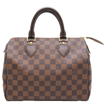 LOUIS VUITTON Speedy 25 Women's Handbag N41532 Damier Brown