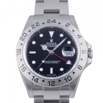 ROLEX Explorer II 16570 black dial watch men