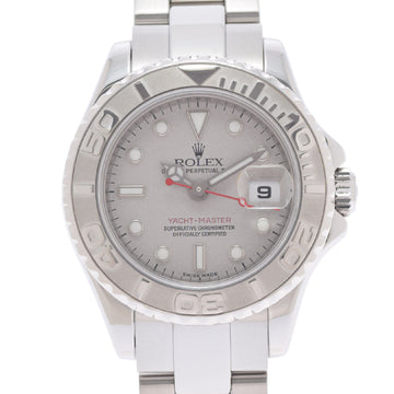 Rolex Yacht Master 169622 Ladies SS Watch Automatic Winding Silver Dial