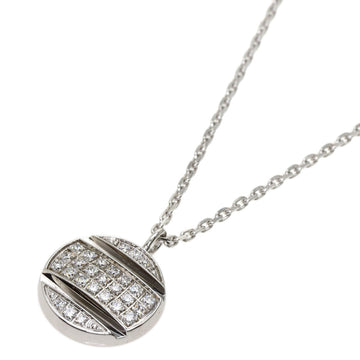 Chaumet Class One Diamond Necklace 18k White Gold Ladies
