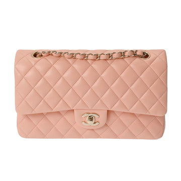 CHANEL Women's Caviar Leather Shoulder Bag Pink