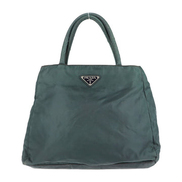 PRADA handbag B3864 nylon ZAFFIRO green system tote bag