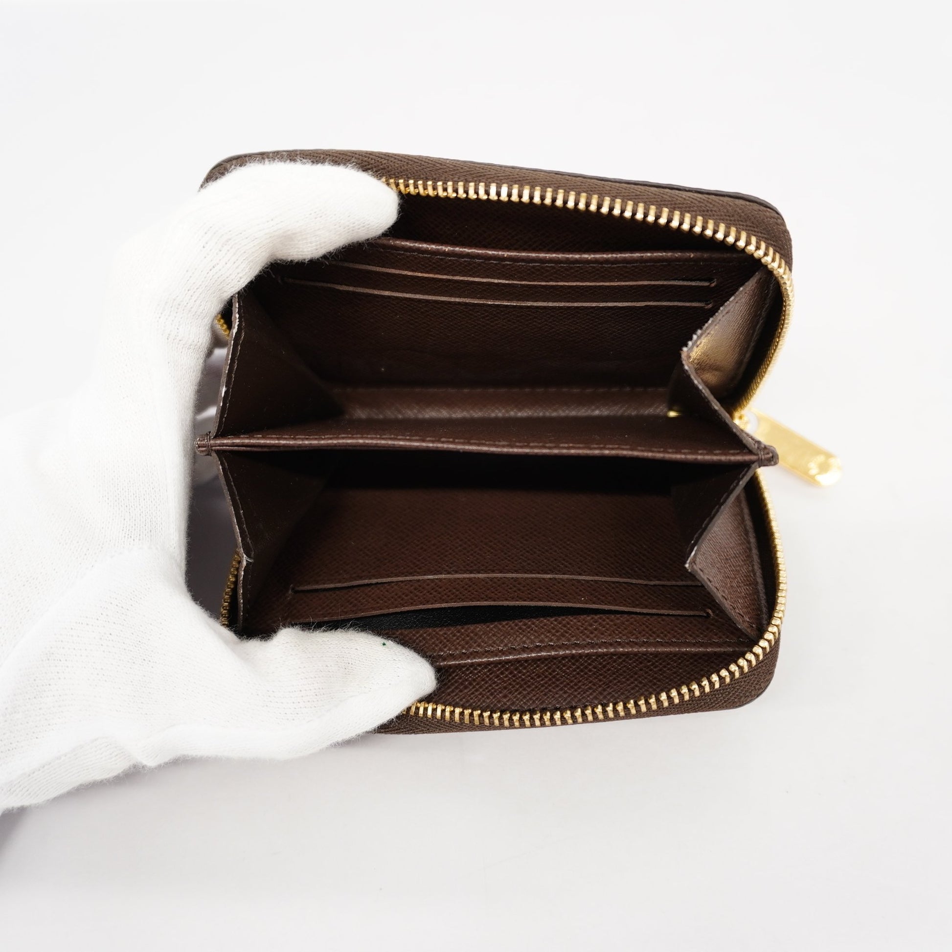 Louis Vuitton Damier Zippy Coin Person Brown N63070 Men's Ladies Genuine  Leather Coin Case Purse A Rank Louis Vuitton Used Ginzo – 銀蔵オンライン