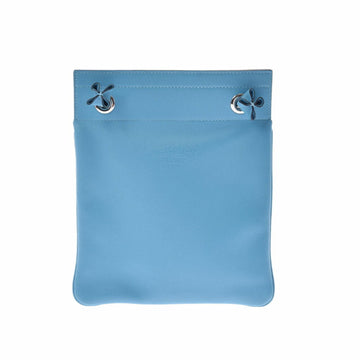 Hermes Aline Mini Blue Nord D Engraved (around 2019) Unisex Swift Shoulder Bag