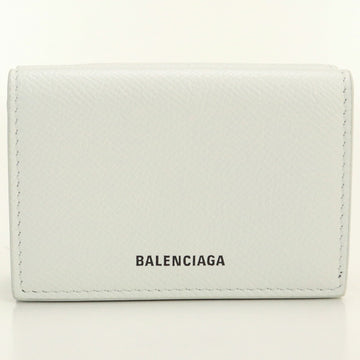 BALENCIAGA 558208 three-fold wallet with coin purse leather ladies