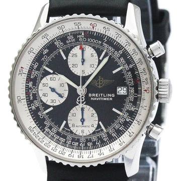 BREITLINGPolished  Old Navitimer Steel Automatic Mens Watch A13022 BF569452