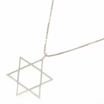 Gucci Necklace Star of David SV Sterling Silver 925 Men's Women's Hexagram GUCCI