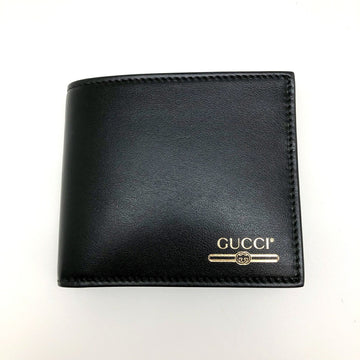 GUCCI Bifold Wallet 547586 0YA0G 1000 Leather Black ITSL8AR2U4K6 RM4506D